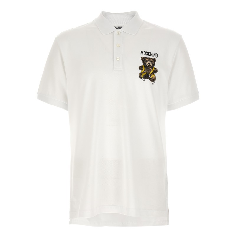 'Moschino Teddy Bear' Polo Shirt