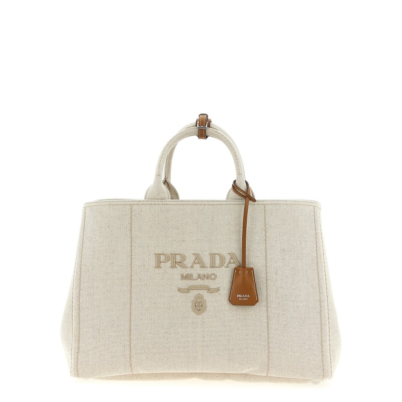 Extra large 'Prada Jardinière' shopping bag