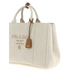 Extra large 'Prada Jardinière' shopping bag
