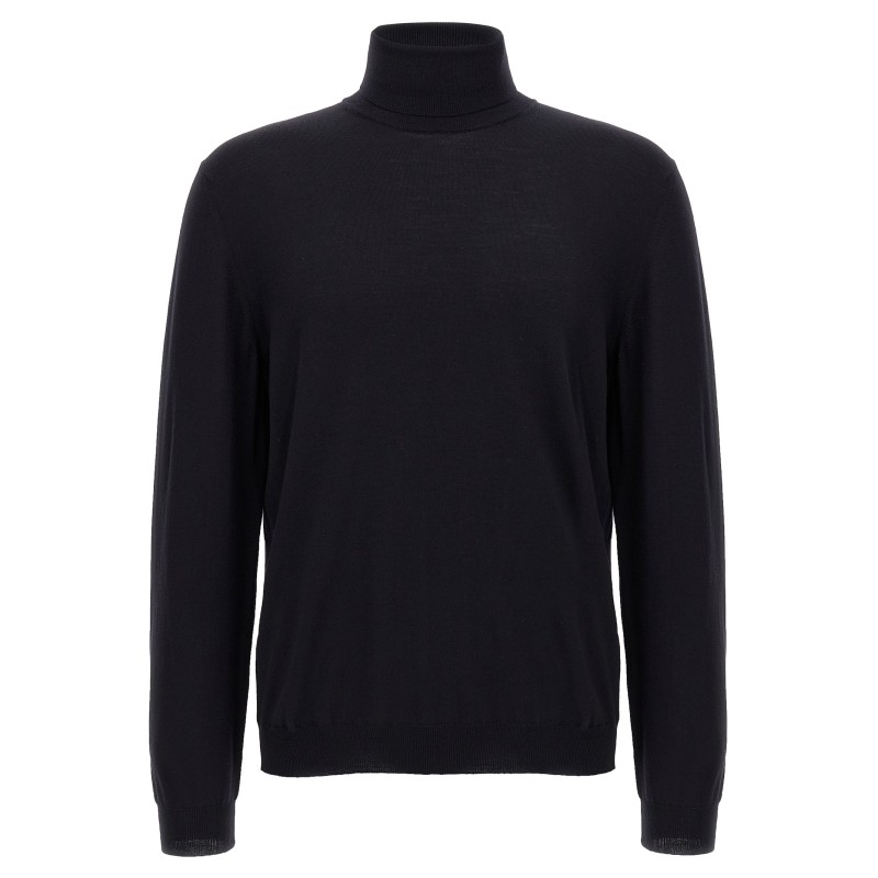 Wool turtleneck sweater