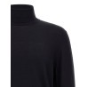 Wool turtleneck sweater