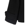 Double breasted wool coat
