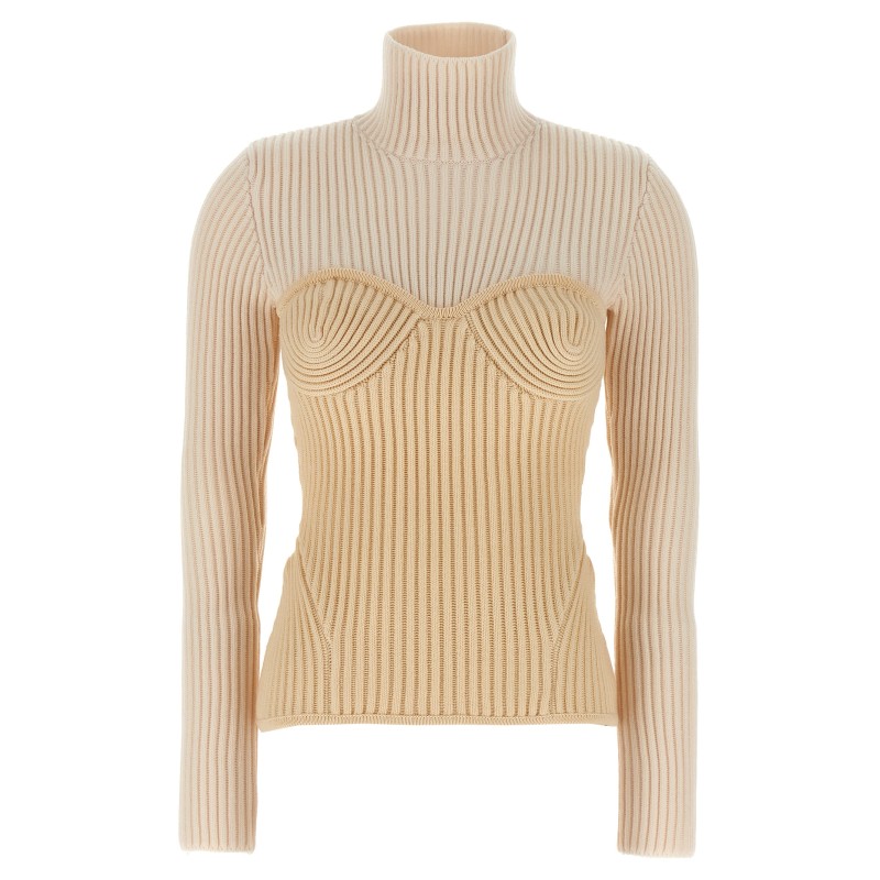 Corset sweater