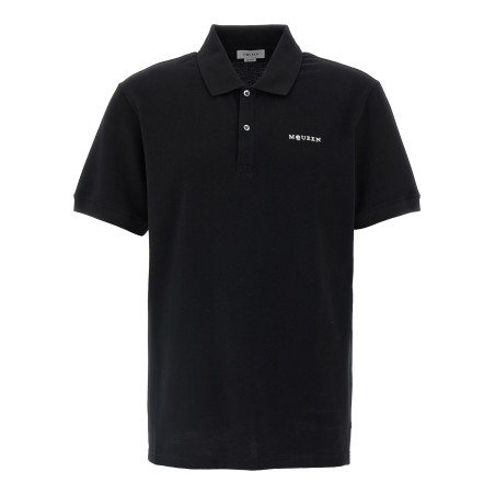 Logo embroidery polo shirt