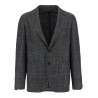 Check patterned blazer