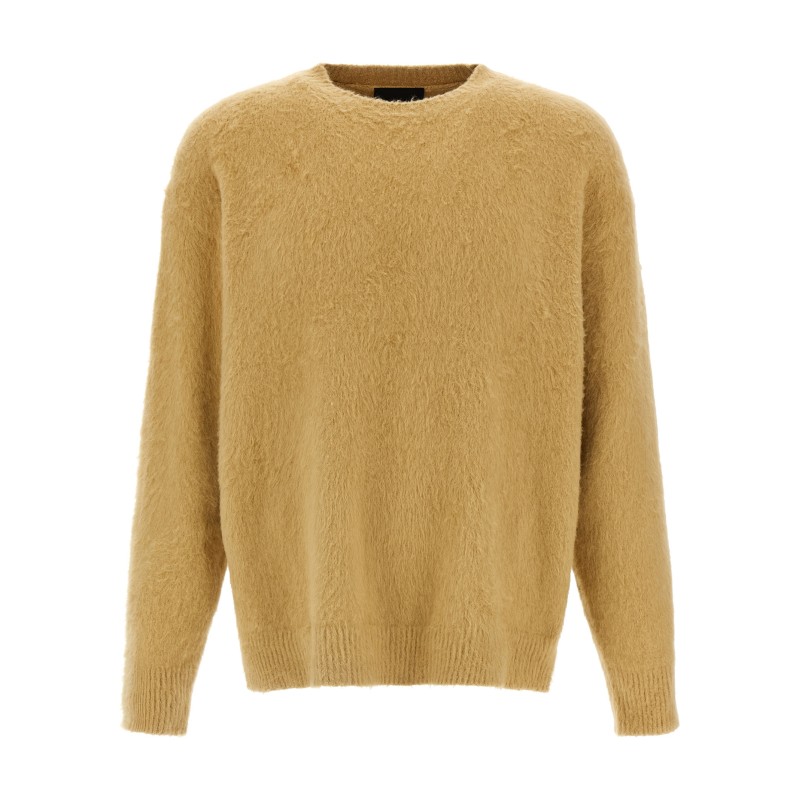 Shearling cotton sweater