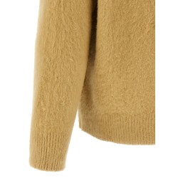Shearling cotton sweater