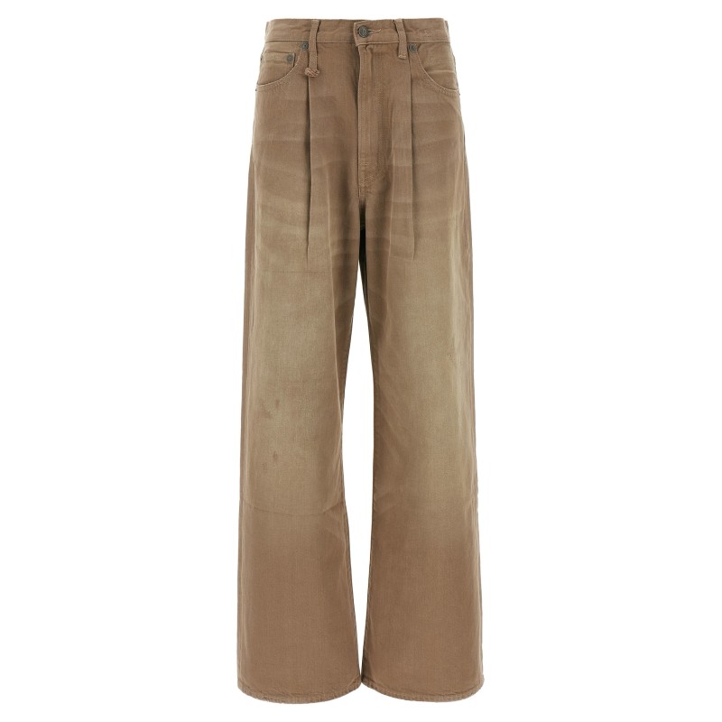 'Damon Pleated' jeans
