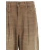 'Damon Pleated' jeans