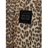 'Leopard Print Nylon' windbreaker