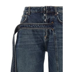 'The Blue Denim Strap' jeans
