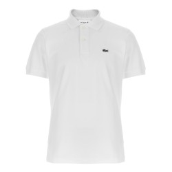 Logo patch polo shirt