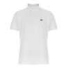 Logo patch polo shirt