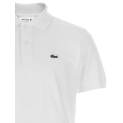 Logo patch polo shirt