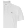 Logo patch polo shirt