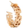 'Versace Logo' earrings