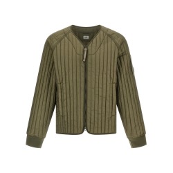 Ribbed down jacket