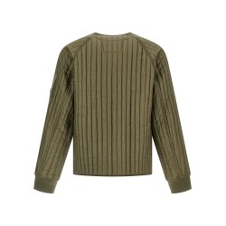 Ribbed down jacket