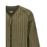 Ribbed down jacket