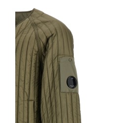 Ribbed down jacket