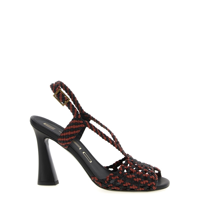 Two-tone sandals
