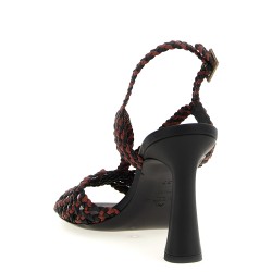 Two-tone sandals