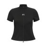 'Interlock Zipped' top