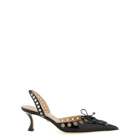 'Crystalized Corset' slingback