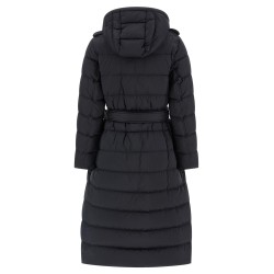 Padded trench coat