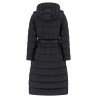 Padded trench coat