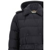 Padded trench coat