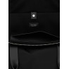 Media logo patch shopping bag
