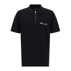 Logo embroidery polo shirt