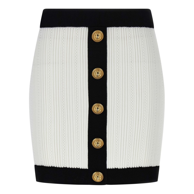 Two-tone miniskirt