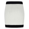 Two-tone miniskirt