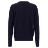 'Leone catena' button sweater