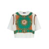 'Balmain Foulard' print T-shirt