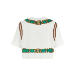 'Balmain Foulard' print T-shirt