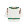 'Balmain Foulard' print T-shirt