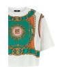 'Balmain Foulard' print T-shirt
