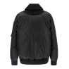 Wool insert bomber jacket