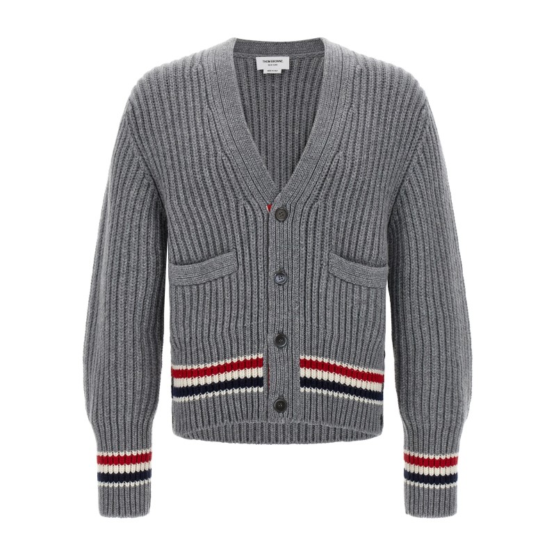 RWB tape cardigan