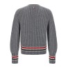 RWB tape cardigan