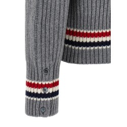 RWB tape cardigan