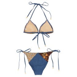 'Lucky Cotton Mini Tri' bikini