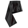 'Fold Vinyl Mini' skirt