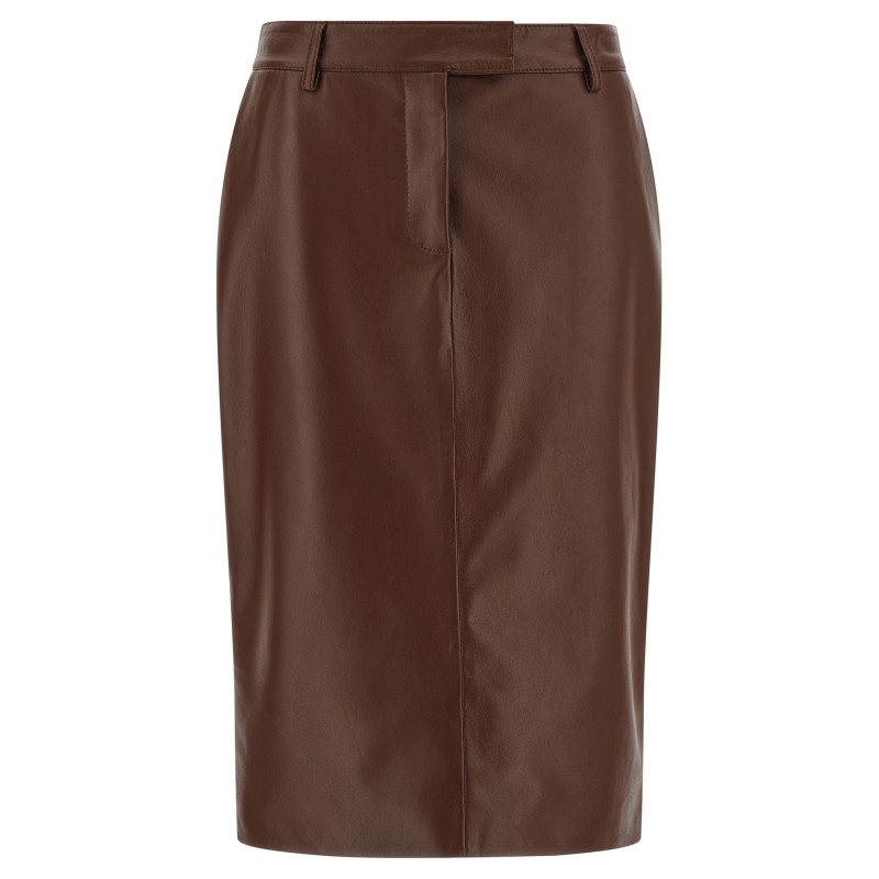 Leather skirt