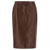Leather skirt