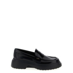 Leather loafers