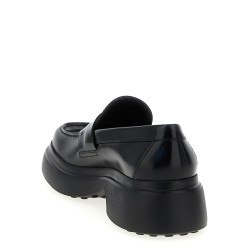 Leather loafers
